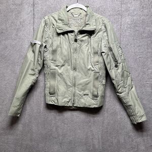 Gersemi Green Equestrian Jacket Women's‎ Small Utility Zip Front Riding Coat S